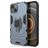 Mobigear Armor Ring iPhone 13 Hoesje Hardcase Backcover Shockproof met Ringhouder - Blauw