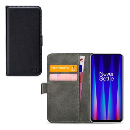 Mobilize Classic Gelly Wallet OnePlus Nord CE 2 Hoesje Bookcase Portemonnee - Zwart