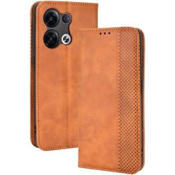 Mobigear Sensation OPPO Reno 8 Pro 5G Hoesje Bookcase Portemonnee - Cognac