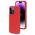 Mobiparts iPhone 14 Pro Siliconen Hoesje Backcover - Scarlet Red