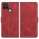 Mobigear Slim Magnet Realme C25Y Hoesje Bookcase Portemonnee - Rood