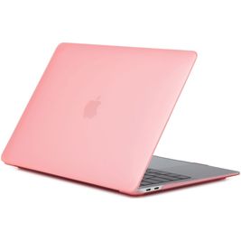 Mobigear Matte MacBook Air 13 Inch (2018-2020) Hoes Hardshell Laptopcover MacBook Case - Roze - Model A1932 / A2179 / A2337
