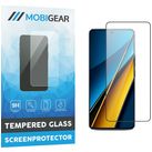 Mobigear Premium POCO X6 Glazen Screenprotector - Case Friendly - Zwart