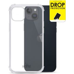 My Style Protective Flex Doorzichtig iPhone 14 Plus Hoesje Flexibel TPU Backcover Shockproof - Transparant