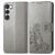 Mobigear Clover Samsung Galaxy A54 Hoesje Bookcase Portemonnee - Grijs