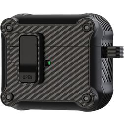Mobigear Racing Clip Apple AirPods 3 Hardcase Hoesje - Zwart