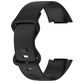 Mobigear Sport Dual Siliconen Fitbit Charge 5 Bandje Druksluiting - Zwart