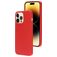 Mobiparts iPhone 14 Pro Max Siliconen Hoesje Backcover - Scarlet Red