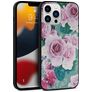 Mobigear Flowers iPhone 14 Plus Hoesje Hardcase Backcover - Model 1
