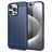 Mobigear Brushed Slim iPhone 16 Pro Max Hoesje Flexibel TPU Backcover - Blauw