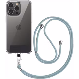 Mobigear Lanyard Universeel Telefoonkoord Verstelbaar - Grijs