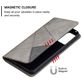 Mobigear Rhombus Slim OPPO Reno 6 5G Hoesje Bookcase - Grijs