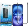 Mobigear Premium iPhone 16 Glazen Screenprotector - Case Friendly - Zwart