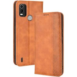 Mobigear Sensation Nokia C21 Plus Hoesje Bookcase Portemonnee - Bruin