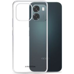 Mobilize Gelly Case Doorzichtig OPPO A6k Hoesje Flexibel TPU Backcover - Transparant