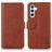 Mobigear Wallet Samsung Galaxy A37 Hoesje Bookcase Portemonnee - Bruin