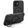 Mobilize Hybrid Pro iPhone 16 MagSafe Hoesje Hardcase Backcover Shockproof - Zwart