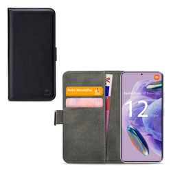 Mobilize Classic Gelly Wallet Xiaomi Redmi Note 12 Pro Plus Hoesje Bookcase Portemonnee - Zwart