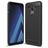 Mobigear Brushed Slim Samsung Galaxy A8 (2018) Hoesje Flexibel TPU Backcover - Zwart