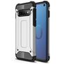 Mobigear Outdoor Samsung Galaxy S10 Hoesje Hardcase Backcover Shockproof - Zilver