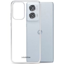 Mobilize Gelly Doorzichtig Motorola Edge 50 Fusion Hoesje Flexibel TPU Backcover - Transparant