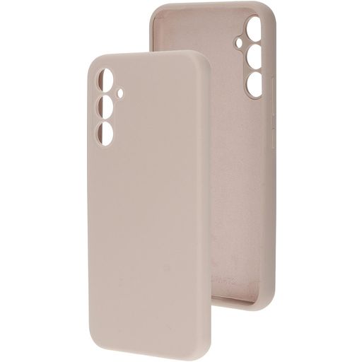 Mobiparts Samsung Galaxy A34 Siliconen Hoesje Backcover - Soft Salmon