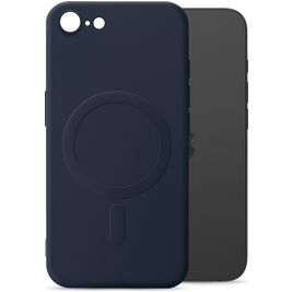 My Style Protective Flex iPhone 8 MagSafe Hoesje Flexibel TPU Backcover - Marineblauw