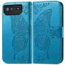 Mobigear Butterfly ASUS ROG Phone 6 Pro Hoesje Bookcase Portemonnee - Blauw