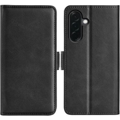 Mobigear Slim Magnet Samsung Galaxy A37 Hoesje Bookcase Portemonnee - Zwart