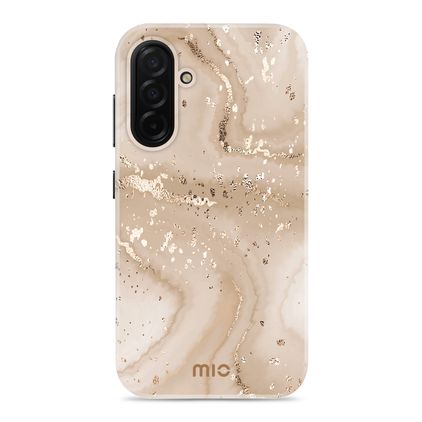 MIO Samsung Galaxy A27 MagSafe Hoesje Hardcase Backcover - Gold Marble