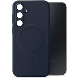 My Style Protective Flex Samsung Galaxy S25 FE MagSafe Hoesje Flexibel TPU Backcover - Midnight Blue