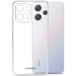 Mobilize Gelly Doorzichtig Xiaomi Redmi 12 Hoesje Flexibel TPU Backcover - Transparant
