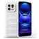 Mobigear Bumpy Xiaomi 13 Hoesje Flexibel TPU Backcover - Wit