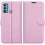 Mobigear Classic Motorola Moto G60 Hoesje Bookcase Portemonnee - Roze