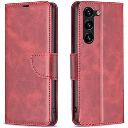Mobigear Excellent Samsung Galaxy S24 Plus Hoesje Bookcase Portemonnee - Rood