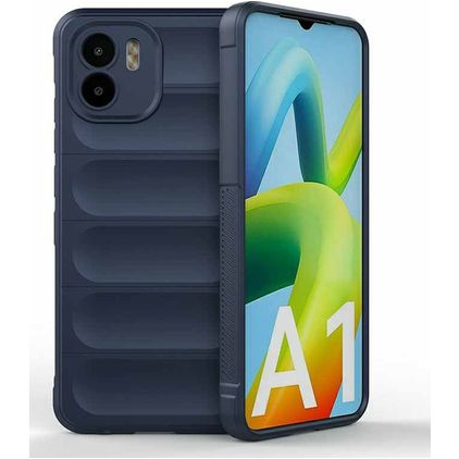 Mobigear Bumpy Xiaomi Redmi A1 4G Hoesje Flexibel TPU Backcover - Donkerblauw