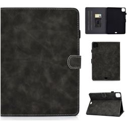 Mobigear Folio iPad Air 4 (2020) Hoes Bookcase + Stylus Houder - Zwart