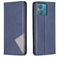 Mobigear Rhombus Slim Motorola Edge 40 Neo Hoesje Bookcase - Blauw