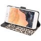 Mobigear Leopard iPhone SE (2020) Hoesje Bookcase Portemonnee - Bruin