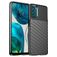 Mobigear Groove Motorola Moto G42 Hoesje Flexibel TPU Backcover - Zwart