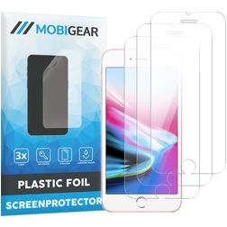 Mobigear iPhone 7 Screenprotector Folie - Case Friendly (3-Pack)