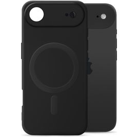 My Style Protective Flex iPhone Air MagSafe Hoesje Flexibel TPU Backcover - Zwart