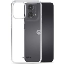 Mobilize Gelly Doorzichtig Motorola Moto G24 Hoesje Flexibel TPU Backcover - Transparant