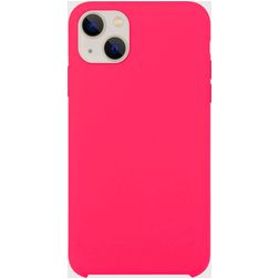 Mobigear Rubber Touch iPhone 15 Siliconen Hoesje Backcover - Magenta