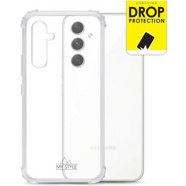My Style Protective Flex Doorzichtig Samsung Galaxy A54 Hoesje Flexibel TPU Backcover Shockproof - Transparant