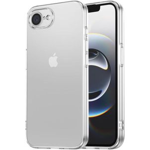 Mobigear Ultra Thin Doorzichtig iPhone 16e Hoesje Flexibel TPU Extra Dun Backcover - Transparant