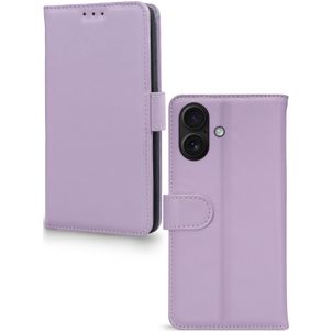 Mobilize Premium Gelly iPhone 17 Hoesje Bookcase Portemonnee - Paars