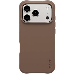 CARE by PanzerGlass Fashionable iPhone 17 Pro Siliconen MagSafe Hoesje Backcover - Espresso