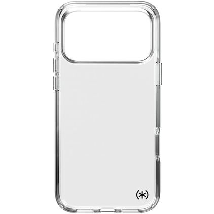 Speck Presidio Perfect Clear Doorzichtig iPhone 18 Pro Max Hoesje Hardcase Backcover Shockproof - Transparant