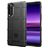 Mobigear Rugged Shield Sony Xperia 5 II Hoesje Flexibel TPU Backcover Shockproof - Zwart